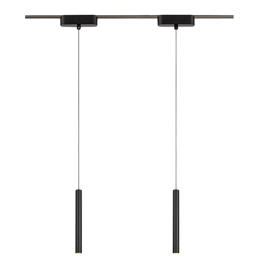 Rabalux - Candeeiro suspenso LED para sistema de carris monofásico LED/5W/24V 3000K preto