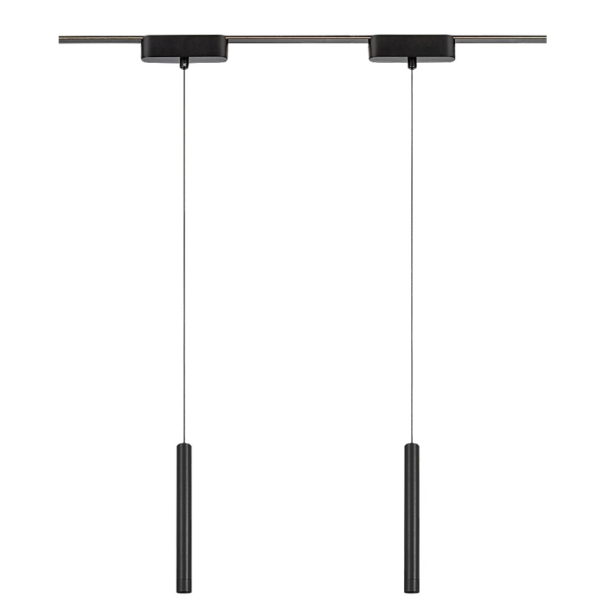 Rabalux - Candeeiro suspenso LED para sistema de carris monofásico LED/5W/24V 3000K preto