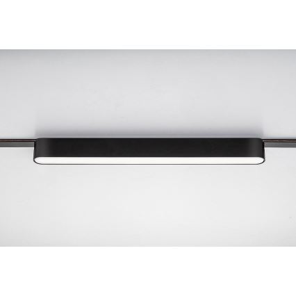 Rabalux - Candeeiro de teto LED para sistema de carris monofásico LED/16W/24V 4000K 33 cm preto
