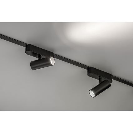 Rabalux - Foco LED para sistema de carril monofásico LED/6W/24V 4000K preto