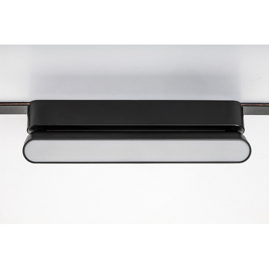 Rabalux - Candeeiro de teto LED para sistema de carris monofásico LED/12W/24V 4000K 22 cm preto