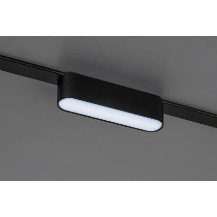 Rabalux - Candeeiro de teto LED regulável para sistema de carris monofásico LED/6W/24V 2700-5500K Wi-Fi Tuya 11,5 cm preto