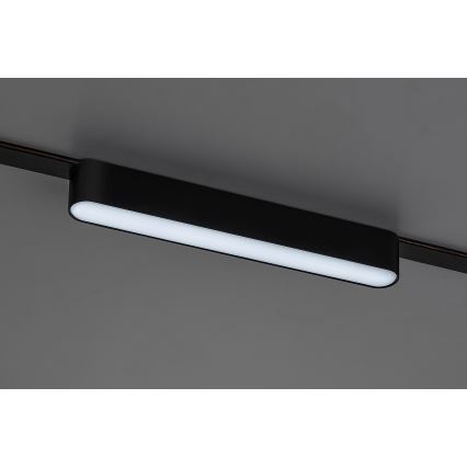 Rabalux - Candeeiro de teto LED regulável para sistema de carris monofásico LED/12W/24V 2700-5500K Wi-Fi Tuya 22 cm preto