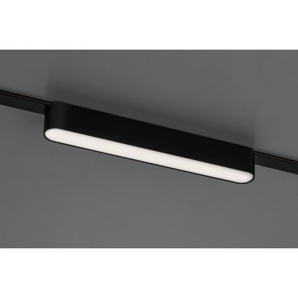 Rabalux - Candeeiro de teto LED regulável para sistema de carris monofásico LED/12W/24V 2700-5500K Wi-Fi Tuya 22 cm preto