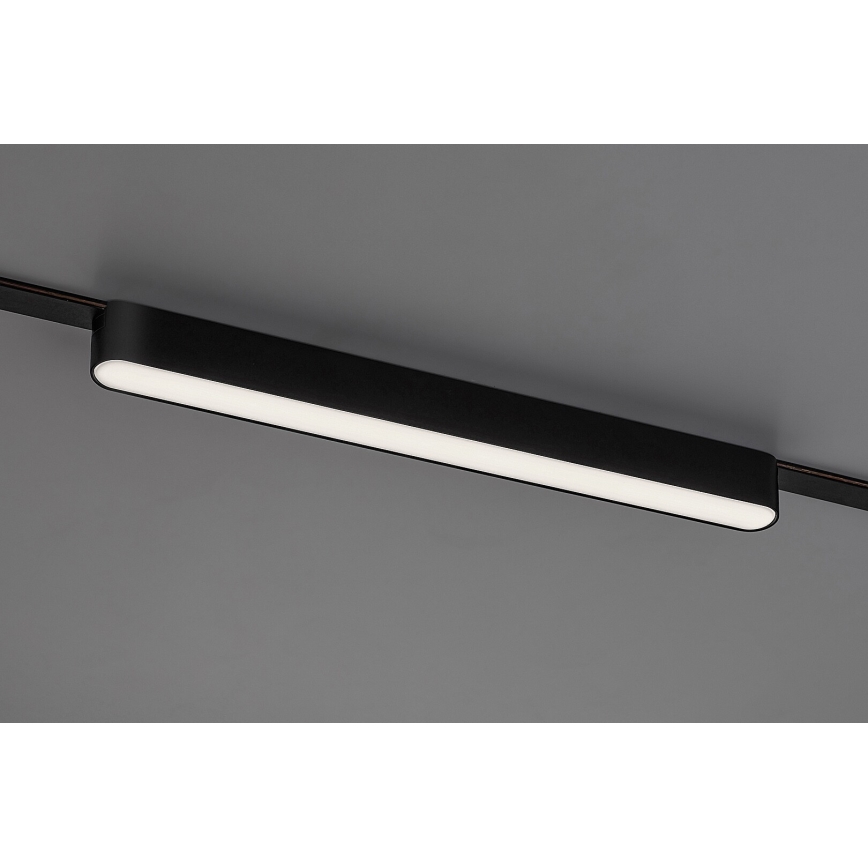 Rabalux - Candeeiro de teto LED regulável para sistema de carris monofásico LED/16W/24V 2700-5500K Wi-Fi Tuya 33 cm preto
