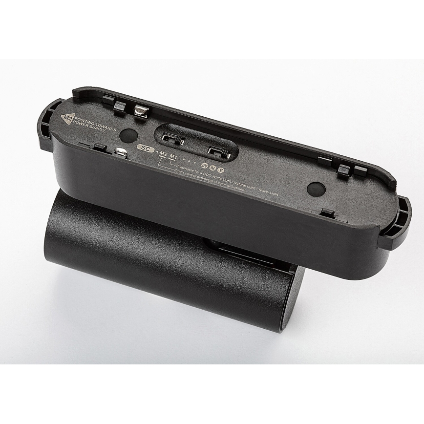 Rabalux -  Foco de luz LED regulável para sistema de carris monofásico LED/5W/24V 2700-5500K Wi-Fi Tuya preto