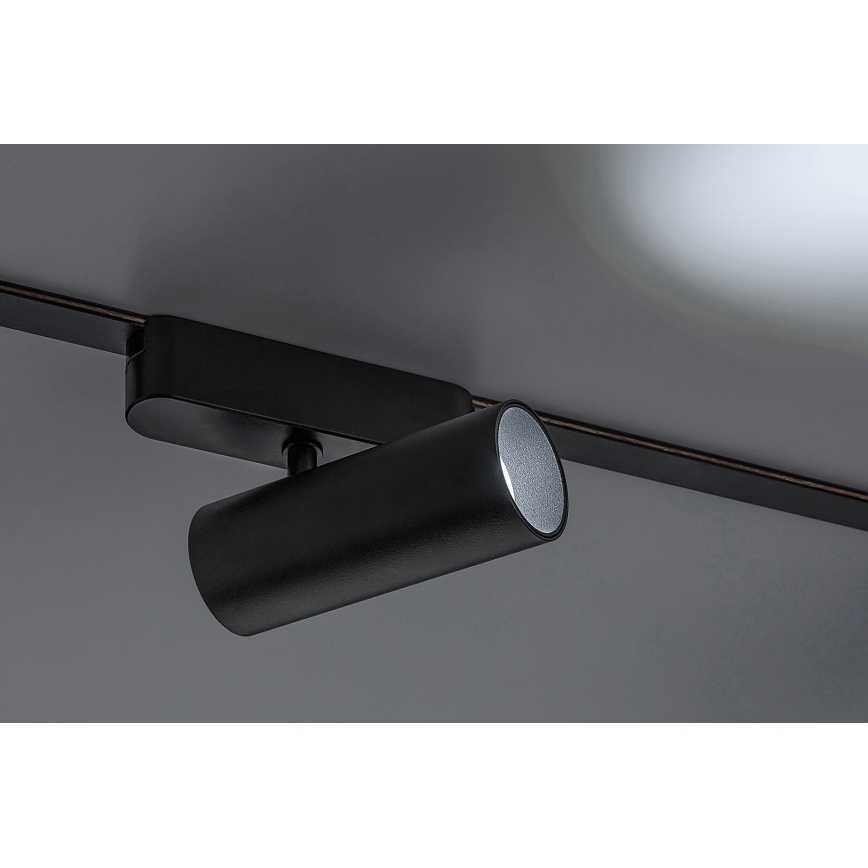 Rabalux - Foco de luz LED regulável para sistema de carris monofásico LED/9W/24V 2700-5500K Wi-Fi Tuya preto