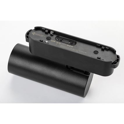 Rabalux - Foco de luz LED regulável para sistema de carris monofásico LED/9W/24V 2700-5500K Wi-Fi Tuya preto