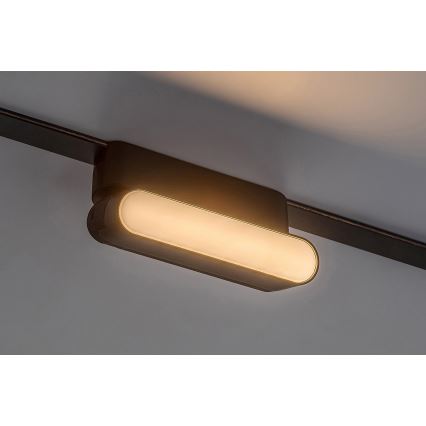 Rabalux - Candeeiro de teto LED regulável para sistema de carris monofásico LED/4W/24V 2700-5500K Wi-Fi Tuya 11,5 cm preto