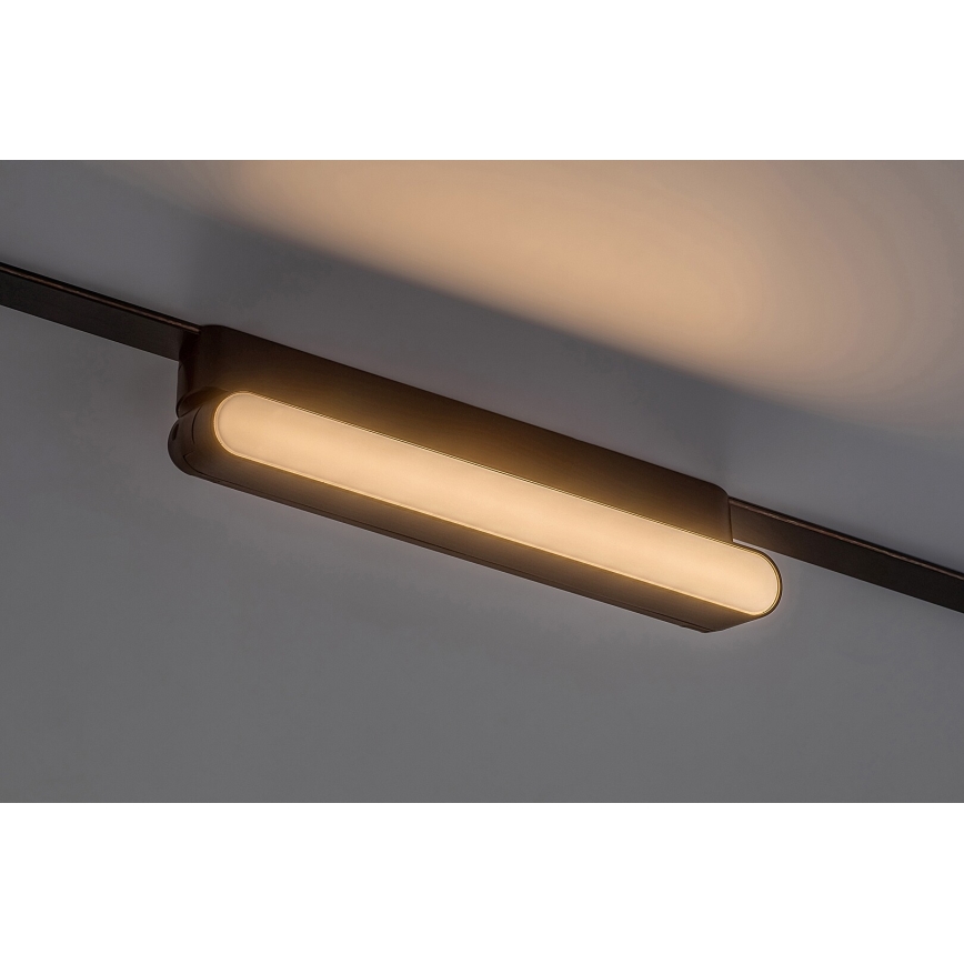 Rabalux - Candeeiro de teto LED regulável para sistema de carris monofásico LED/7W/24V 2700-5500K Wi-Fi Tuya 22 cm preto