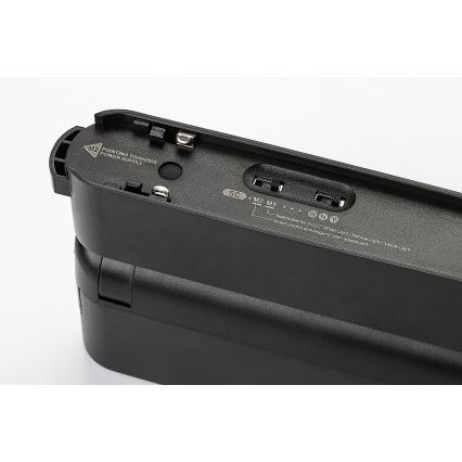 Rabalux - Candeeiro de teto LED regulável para sistema de carris monofásico LED/7W/24V 2700-5500K Wi-Fi Tuya 22 cm preto