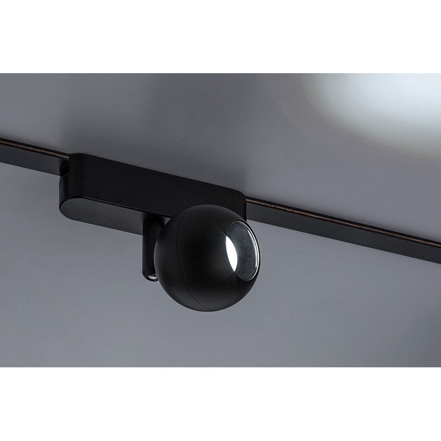 Rabalux -  Foco de luz LED regulável para sistema de carris monofásico LED/5W/24V 2700-5500K Wi-Fi Tuya preto