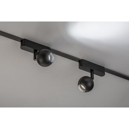 Rabalux -  Foco de luz LED regulável para sistema de carris monofásico LED/5W/24V 2700-5500K Wi-Fi Tuya preto