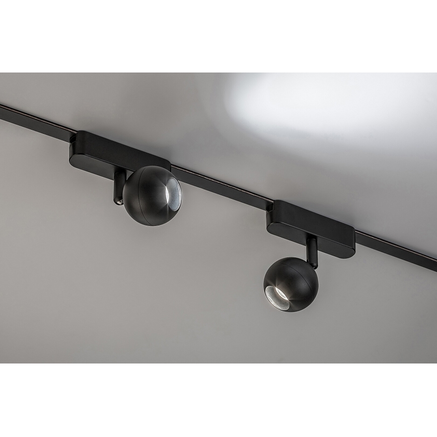 Rabalux -  Foco de luz LED regulável para sistema de carris monofásico LED/5W/24V 2700-5500K Wi-Fi Tuya preto