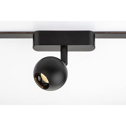 Rabalux -  Foco de luz LED regulável para sistema de carris monofásico LED/5W/24V 2700-5500K Wi-Fi Tuya preto