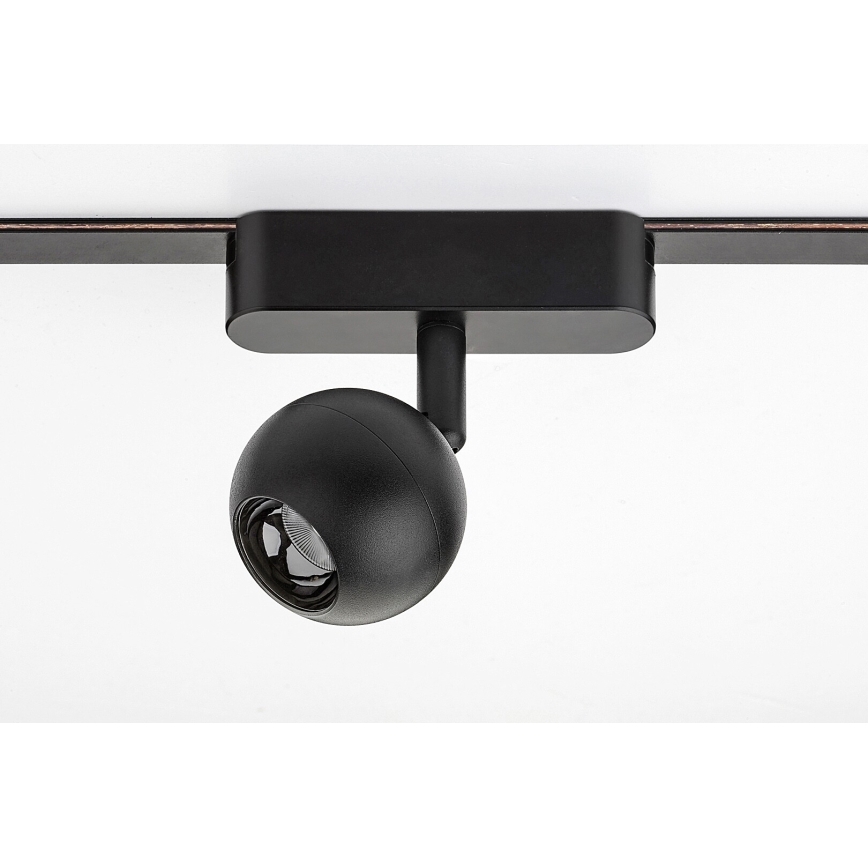 Rabalux -  Foco de luz LED regulável para sistema de carris monofásico LED/5W/24V 2700-5500K Wi-Fi Tuya preto