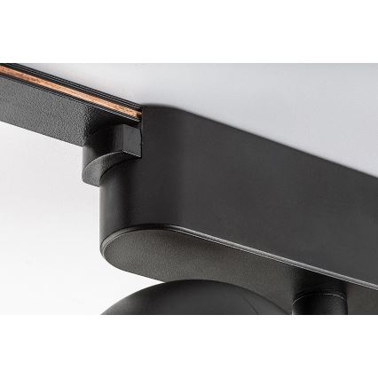 Rabalux -  Foco de luz LED regulável para sistema de carris monofásico LED/5W/24V 2700-5500K Wi-Fi Tuya preto