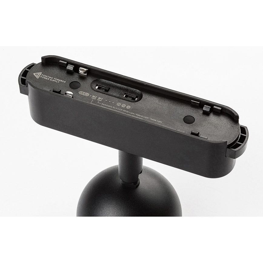 Rabalux -  Foco de luz LED regulável para sistema de carris monofásico LED/5W/24V 2700-5500K Wi-Fi Tuya preto