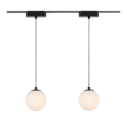 Rabalux - Candeeiro suspenso LED com regulação para sistema de carris monofásico LED/5W/24V 2700-5500K Wi-Fi Tuya preto