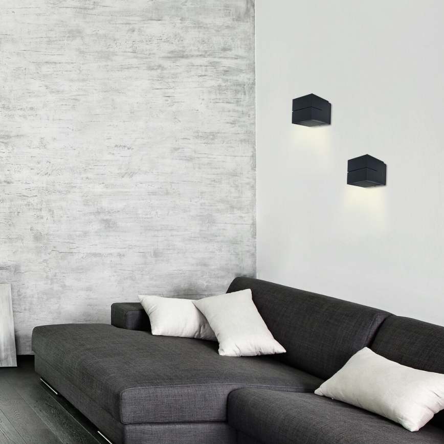 Rabalux - Iluminação de parede 1xG9/10W/230V preta