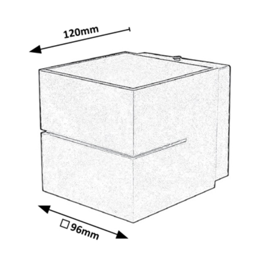Rabalux  - Iluminação de parede 1xG9/10W/230V branca