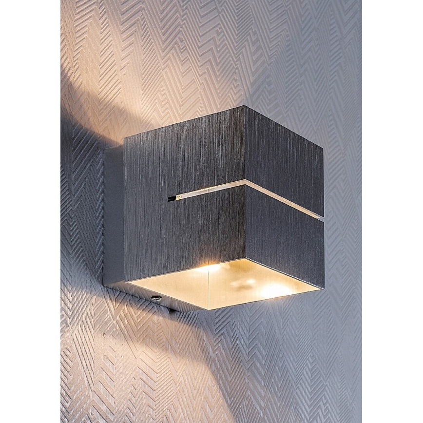 Rabalux - Iluminação de parede 1xG9/10W/230V cinzenta