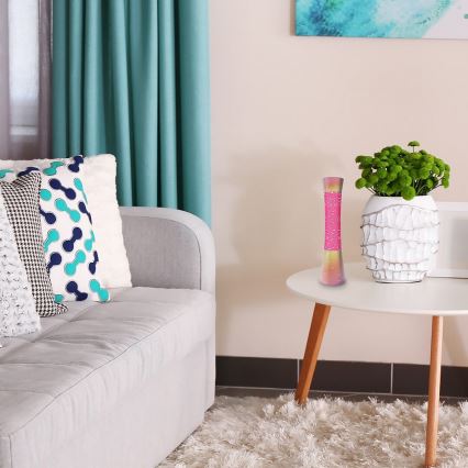 Rabalux  - Candeeiro de lava MINKA 1xGY6,35/20W/230V rosa