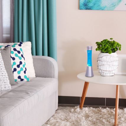 Rabalux  - Candeeiro de lava MINKA 1xGY6,35/20W/230V azul