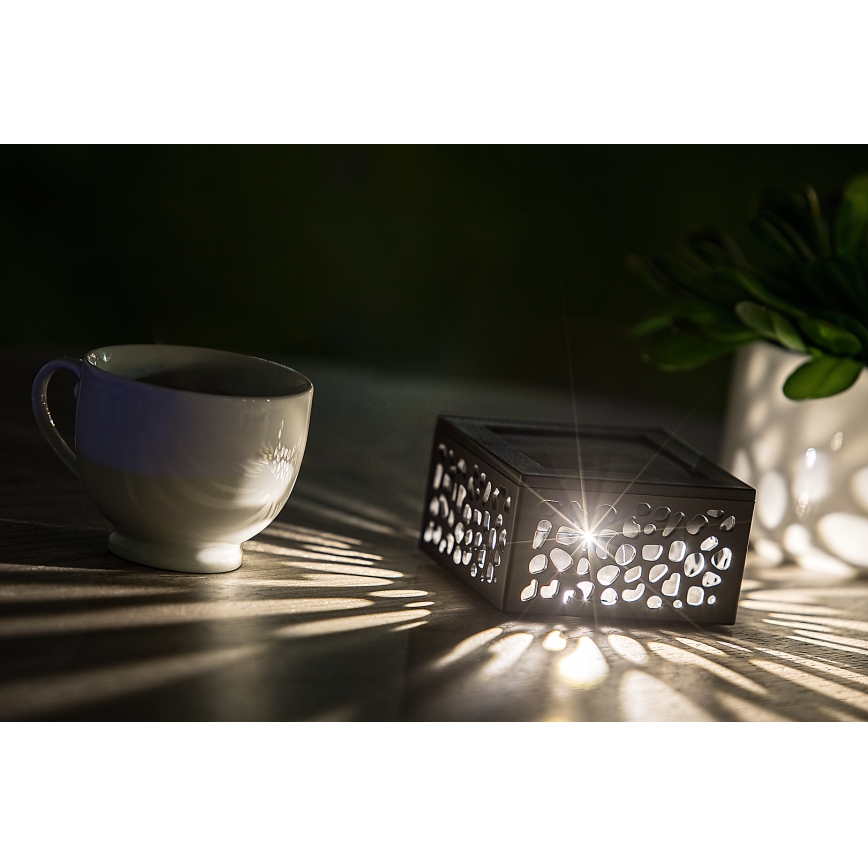 Rabalux - Iluminação solar LED LED/0,5W/1,2V IP44 600 mAh