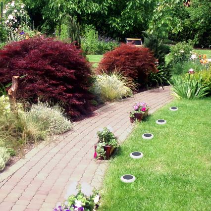 Rabalux - Luminária Solar LED RGB LED/0,6W/3,7V IP65 1200 mAh