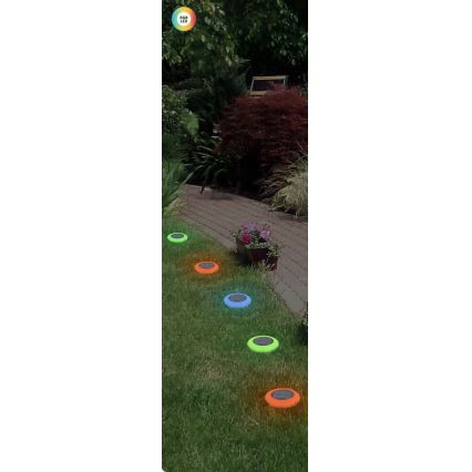 Rabalux - Luminária Solar LED RGB LED/0,6W/3,7V IP65 1200 mAh