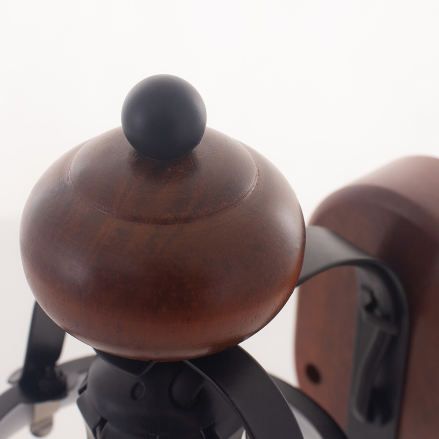 Rabalux - Iluminação de parede E27/60W/230V nogueira