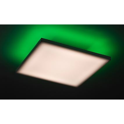 Rabalux - Plafon LED RGB regulável LED/18W/230V 3000-6500K 30x30 cm + comando à distância