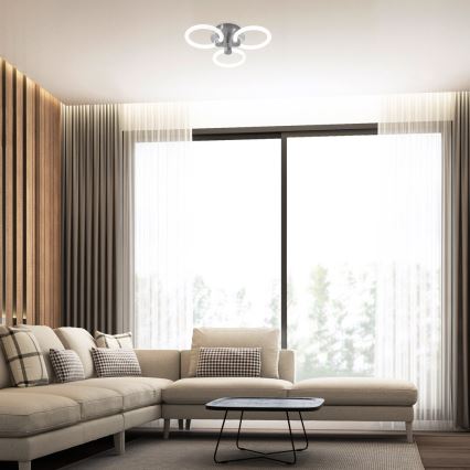 Rabalux - Candeeiro de tecto LED regulável LED/21W/230V 3000/4000/6000K + comando remoto Ø 41 cm