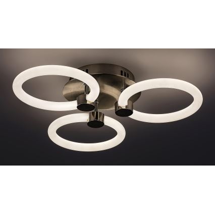 Rabalux - Candeeiro de tecto LED regulável LED/21W/230V 3000/4000/6000K + comando remoto Ø 41 cm