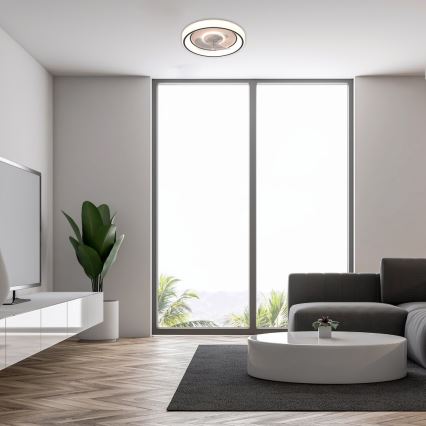 Rabalux - Ventoinha de teto LED com regulação LED/67W/230V 3000-6000K + comando