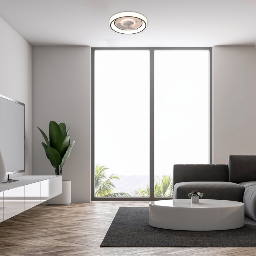 Rabalux - Ventoinha de teto LED com regulação LED/67W/230V 3000-6000K + comando