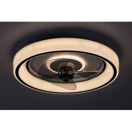 Rabalux - Ventoinha de teto LED com regulação LED/67W/230V 3000-6000K + comando