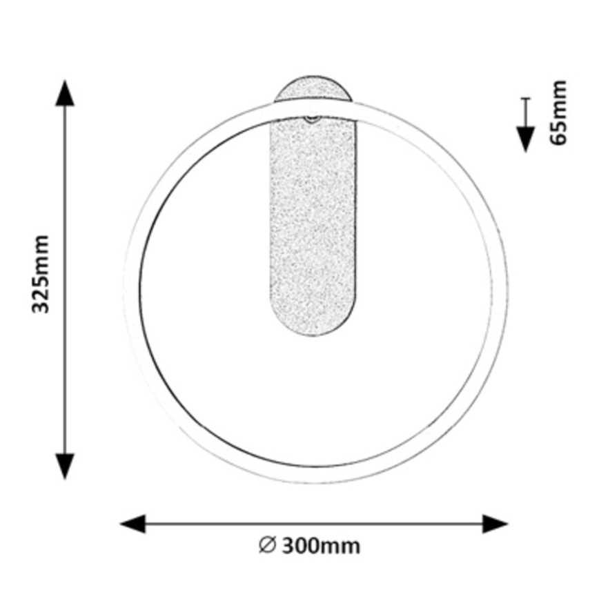Rabalux - Luminária de Parede LED LED/14W/230V 3000K