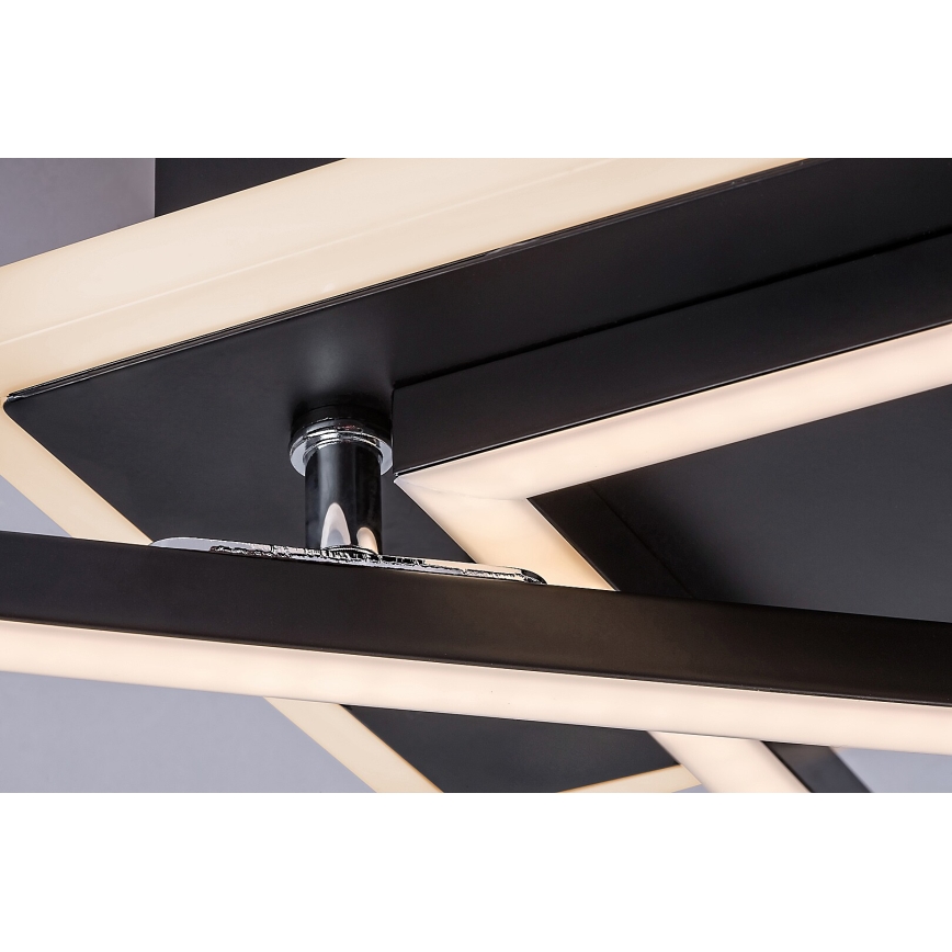 Rabalux - Iluminação de teto LED LED/40W/230V 3000K preto 39x50 cm