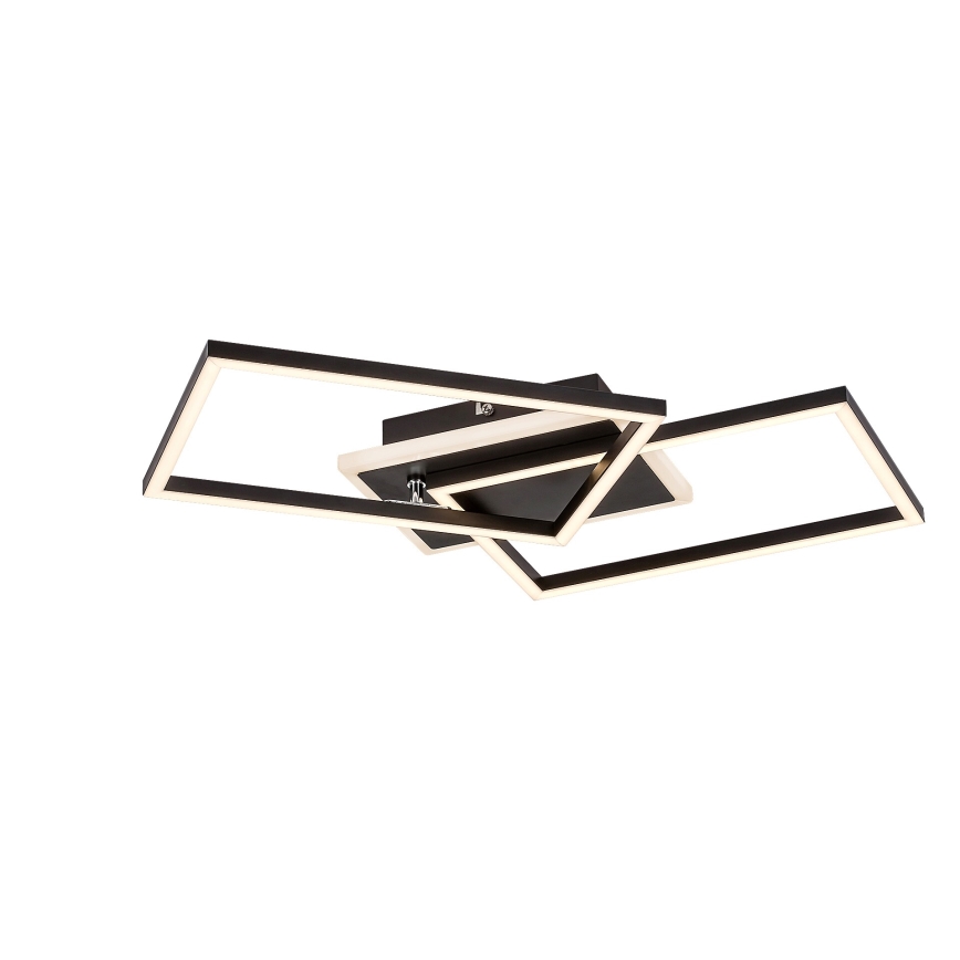 Rabalux - Iluminação de teto LED LED/40W/230V 3000K preto 39x50 cm