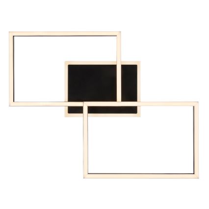 Rabalux - Iluminação de teto LED LED/40W/230V 3000K preto 39x50 cm