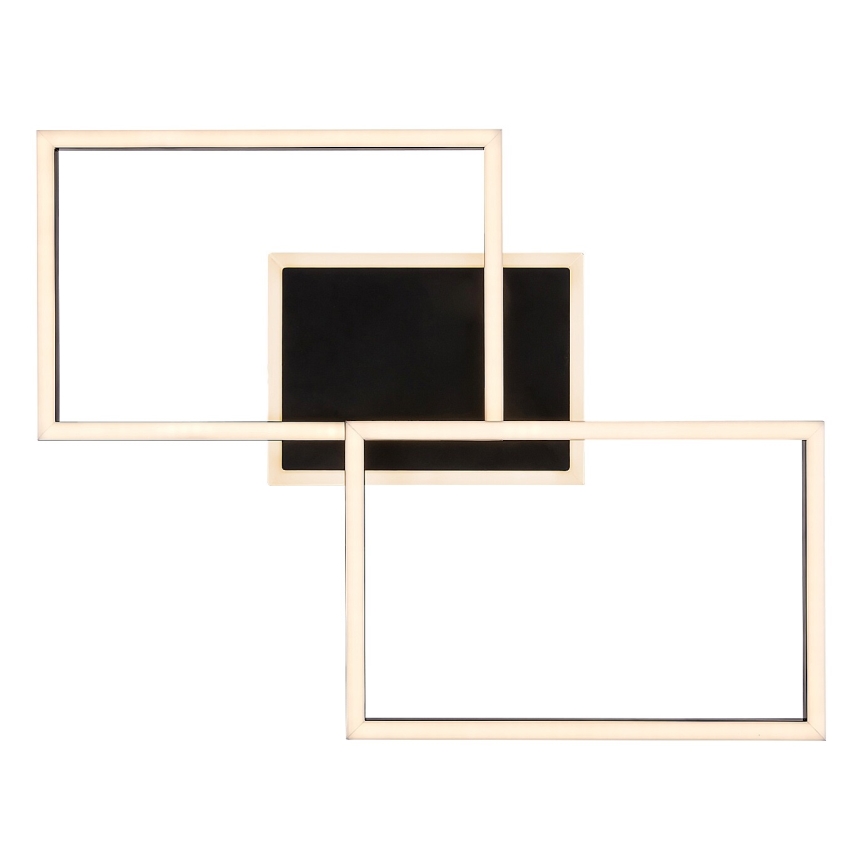 Rabalux - Iluminação de teto LED LED/40W/230V 3000K preto 39x50 cm