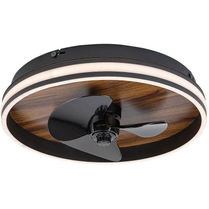 Rabalux - LED Iluminação de teto com regulação e ventoinha LED/30W/230V 3000-6500K + comando
