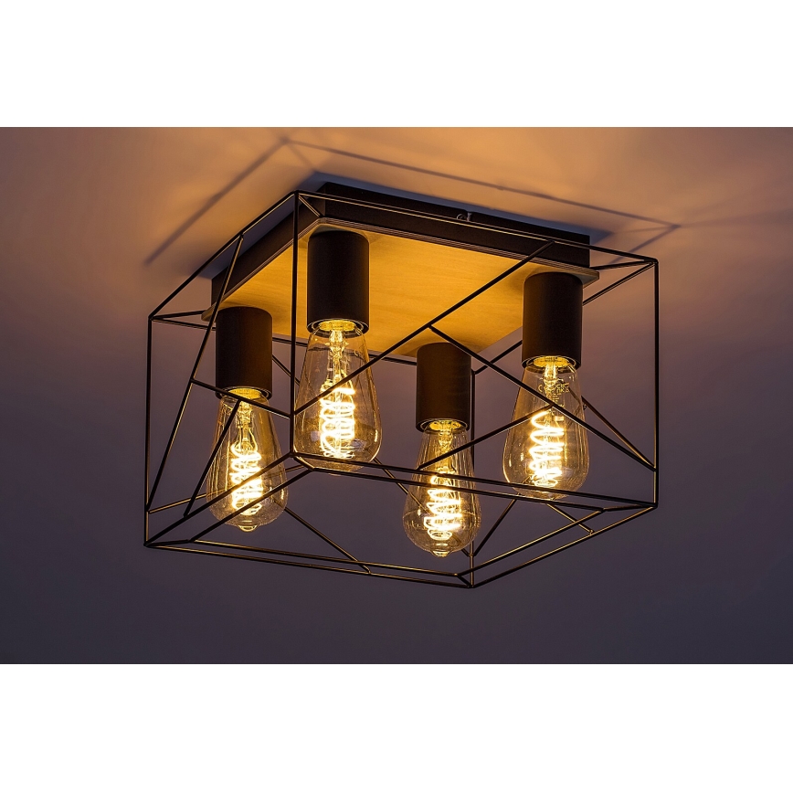Rabalux - Iluminação de teto 4xE27/40W/230V 30x30 cm