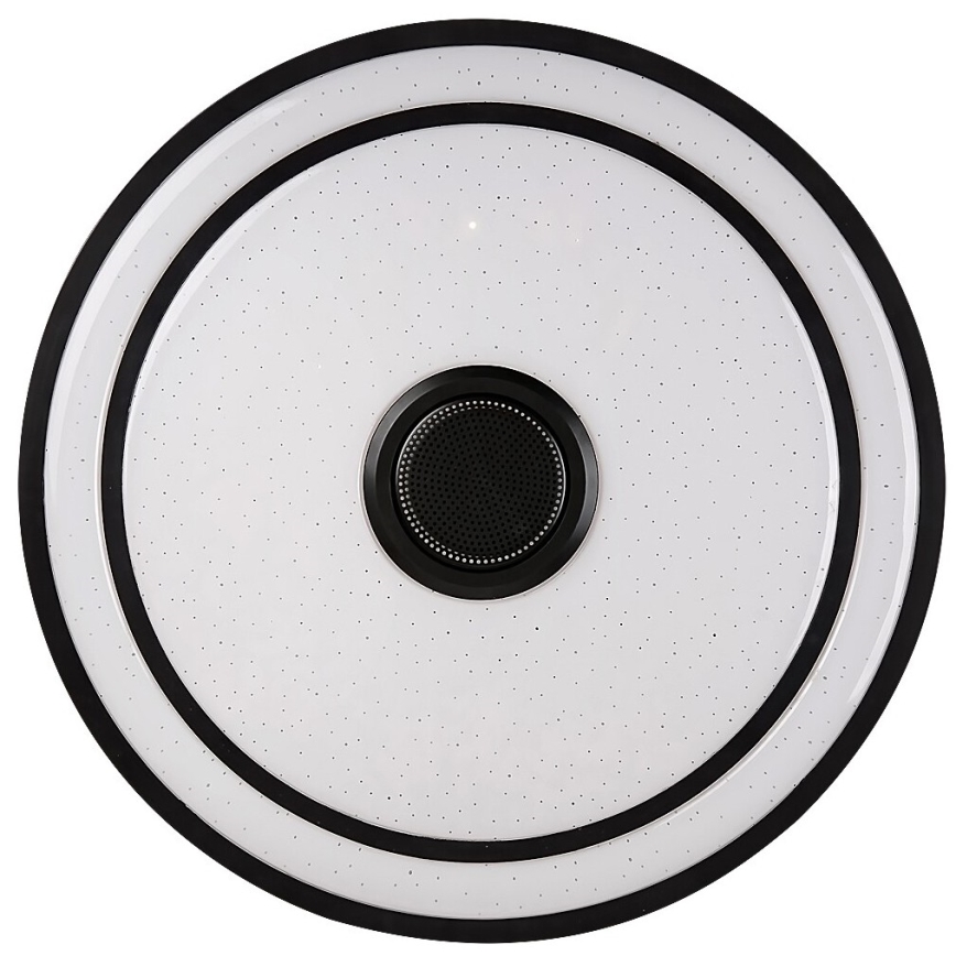 Rabalux - Candeeiro de tecto LED RGB regulável com altifalante, LED/24W/230V 3000-6500K, com comando remoto, diâmetro 39,5 cm