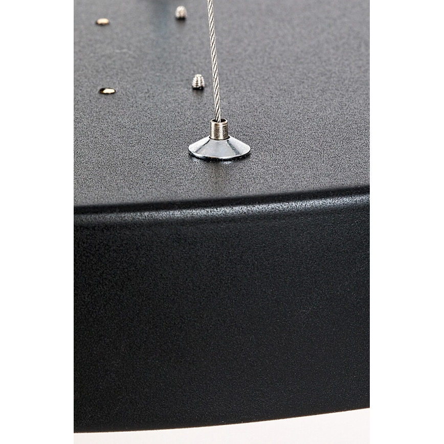 Rabalux - Lustre LED regulável em cabo LED/60W/230V 3000-6000K preto + comando à distância