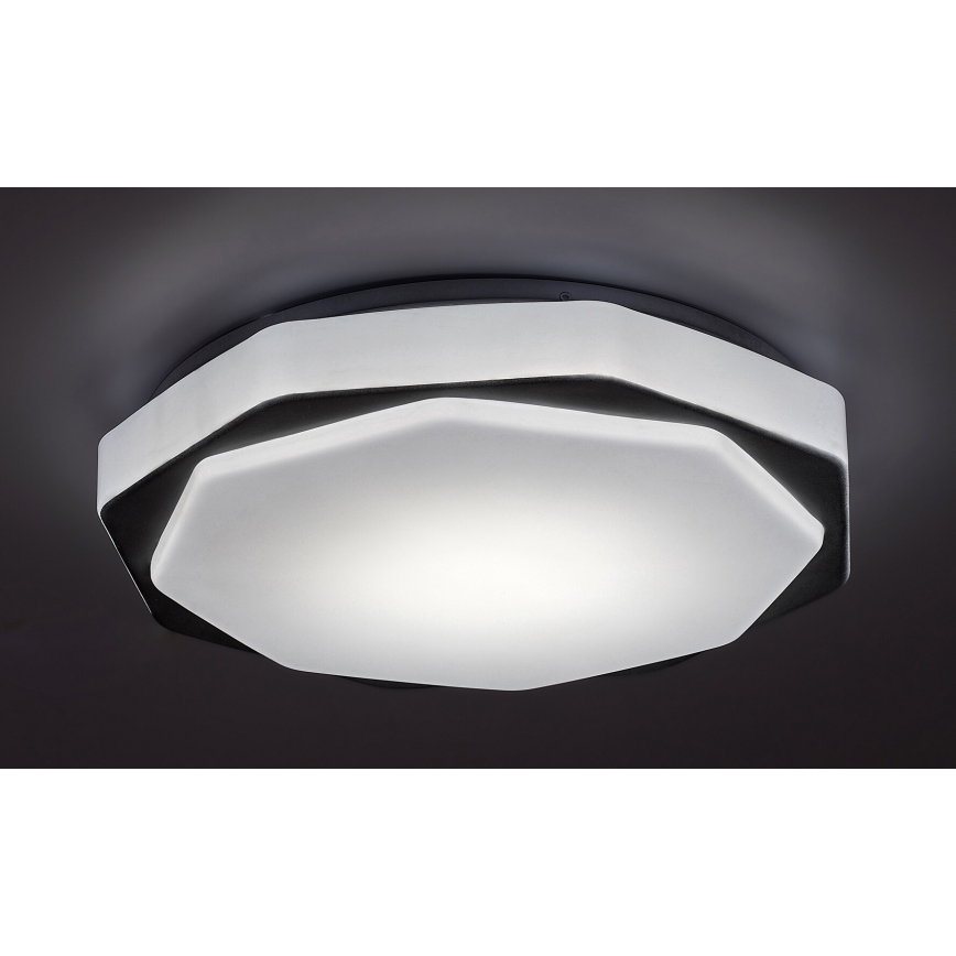 Rabalux - Luminária de teto LED dimerizável LED/18W/230V 3000K/4000K/6000K diâmetro 37 cm + controlo remoto