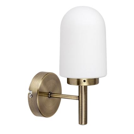 Rabalux - Iluminação de parede para casa de banho 1xE14/10W/230V IP44 bronze