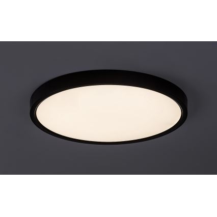Rabalux - Iluminação de teto LED LED/24W/230V 4000K diâmetro 30 cm preto